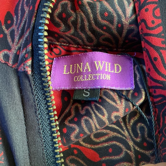 Luna Wild Collection Size S Bomber Jacket - Picture 3 of 6